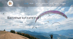 Desktop Screenshot of icareclub.fr